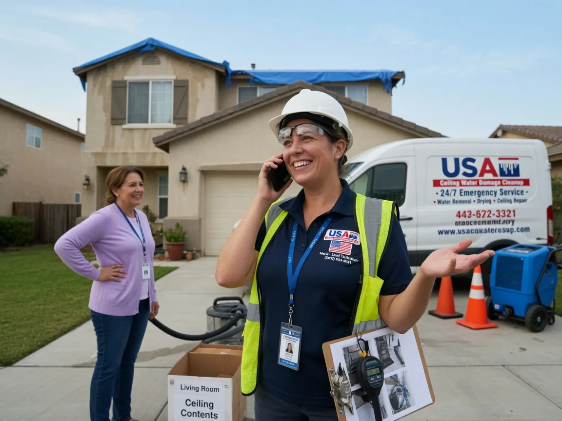 Ceiling Water Damage Restoration Collins, OH FAQs